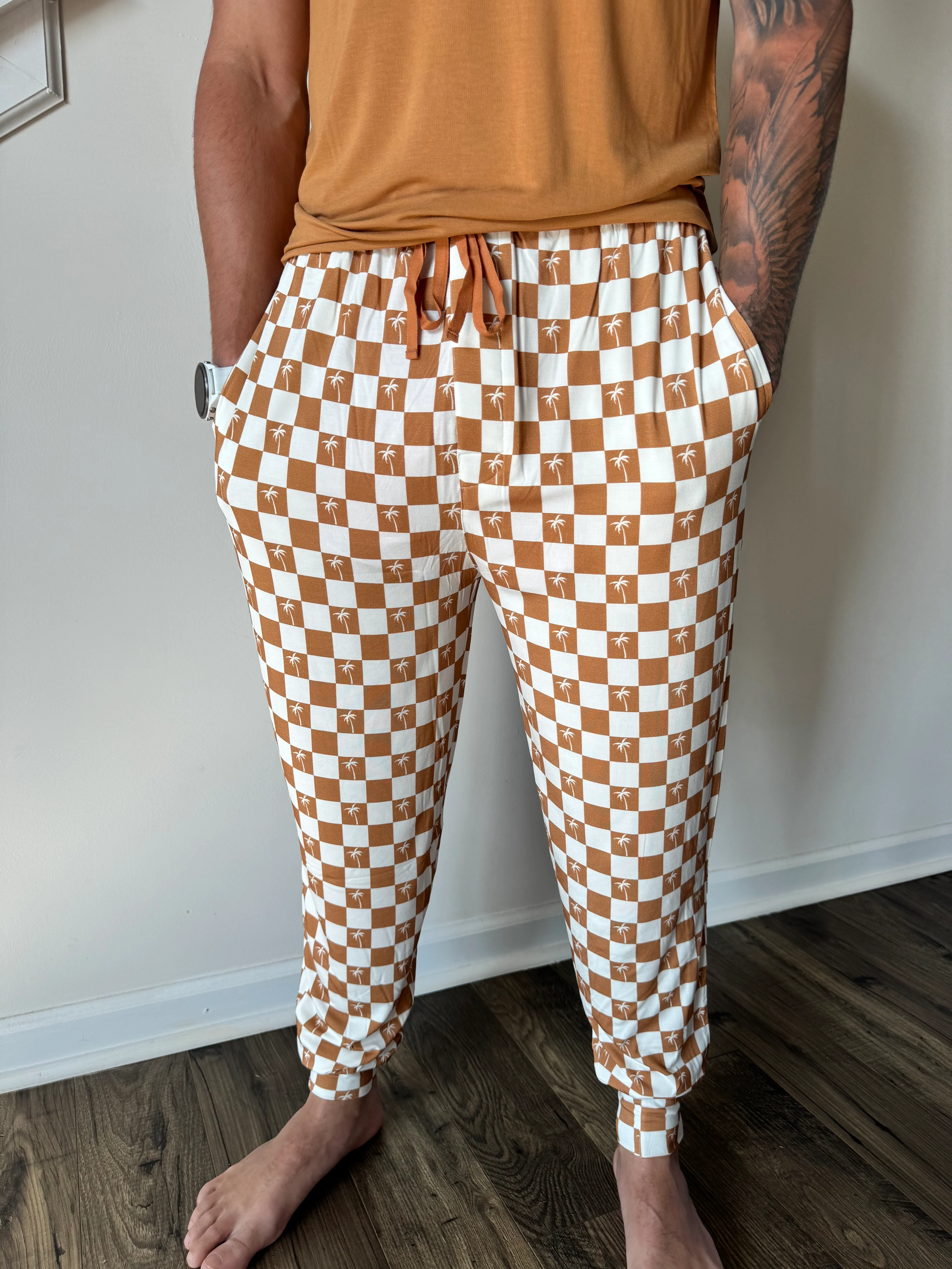 EXCLUSIVE SANDY BEACH CHECKERS MEN'S DREAM  JOGGER PANT - Image 3