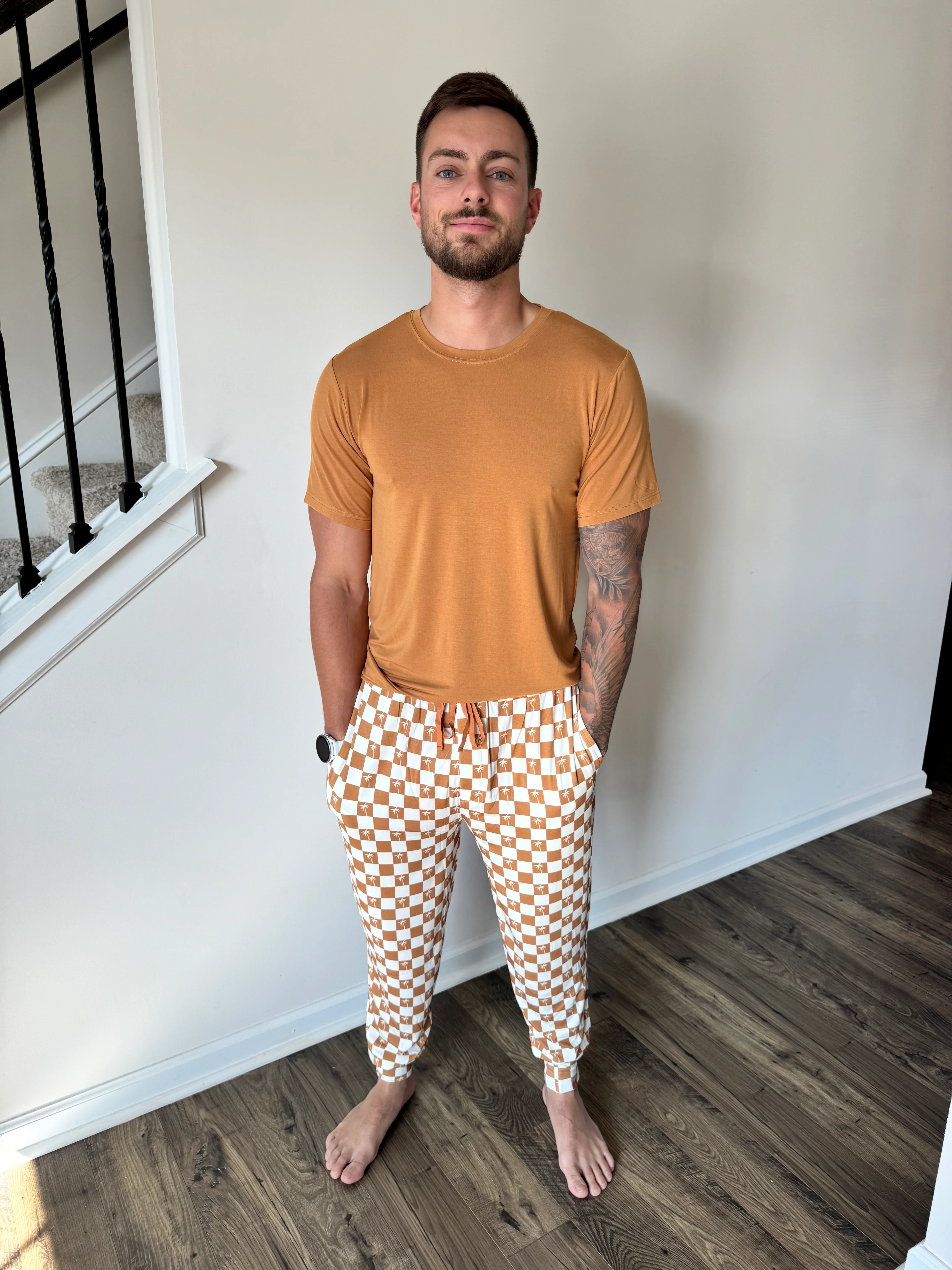 EXCLUSIVE SANDY BEACH CHECKERS MEN'S DREAM  JOGGER PANT - Image 4