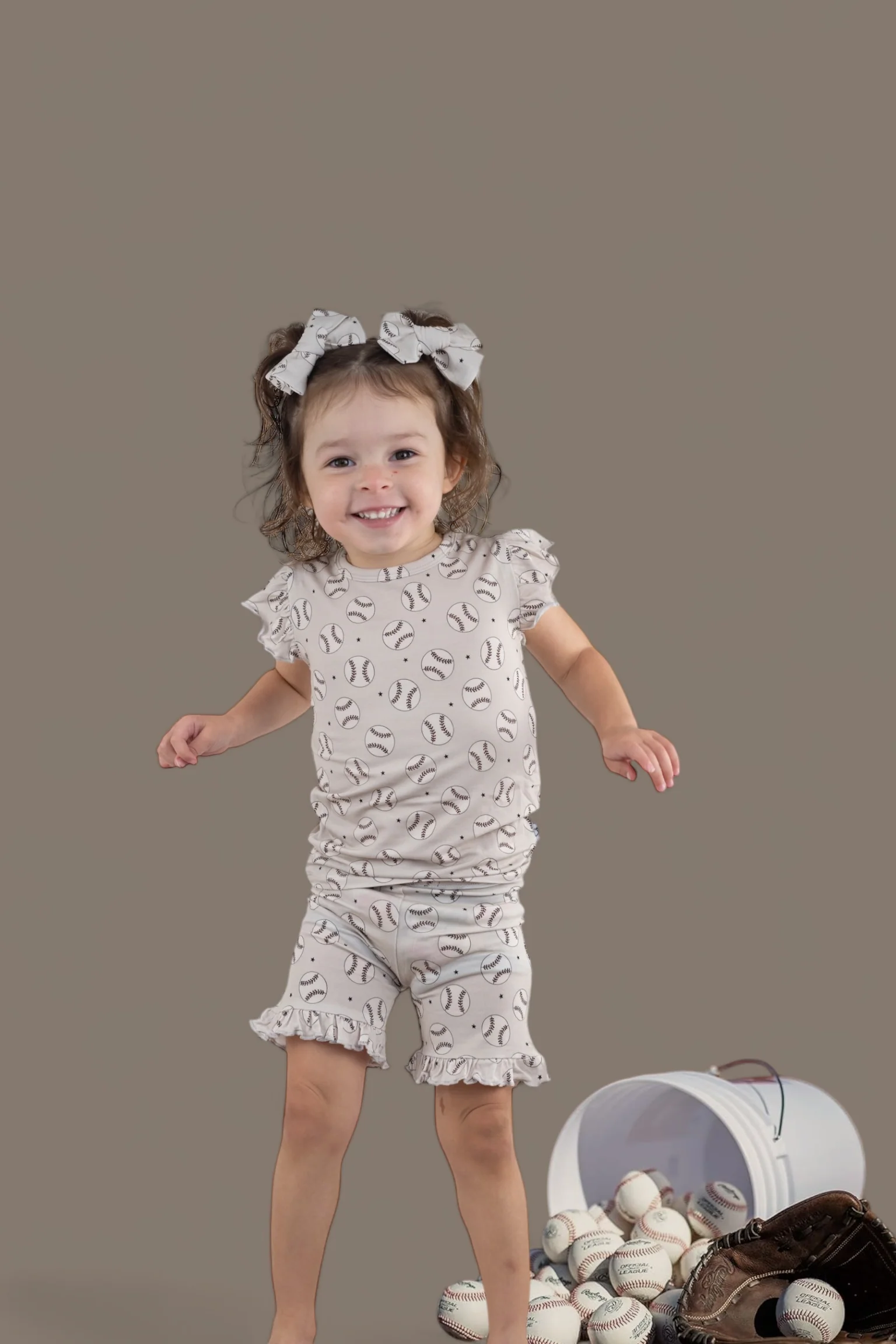 EXCLUSIVE SWING FOR THE STARS DREAM RUFFLE SHORT SET - Image 3