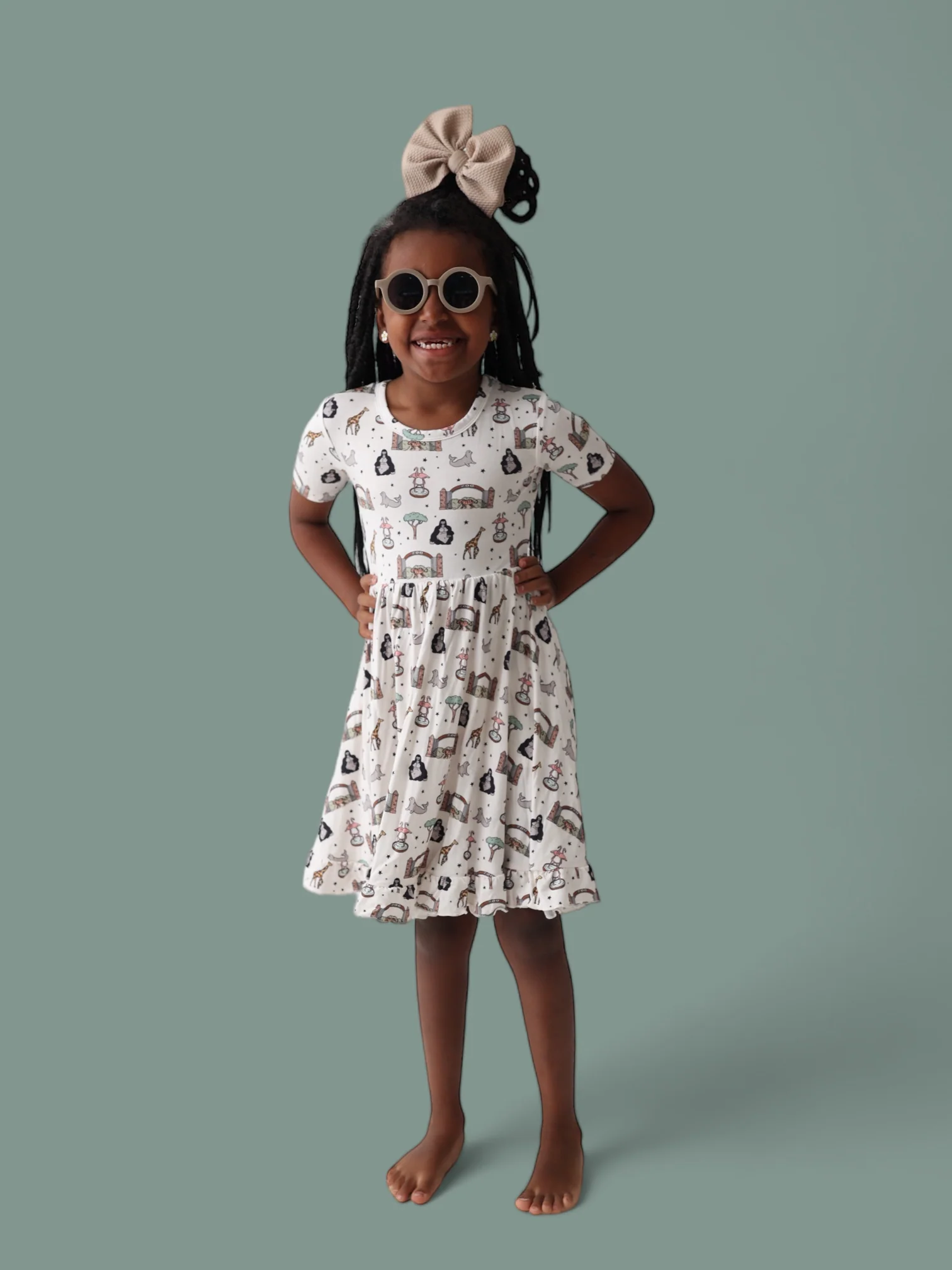 EXCLUSIVE ZOO ADVENTURES DREAM RUFFLE DRESS - Image 6