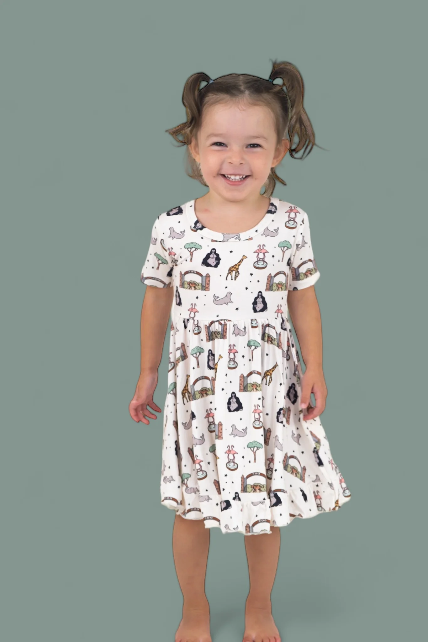 EXCLUSIVE ZOO ADVENTURES DREAM RUFFLE DRESS - Image 8