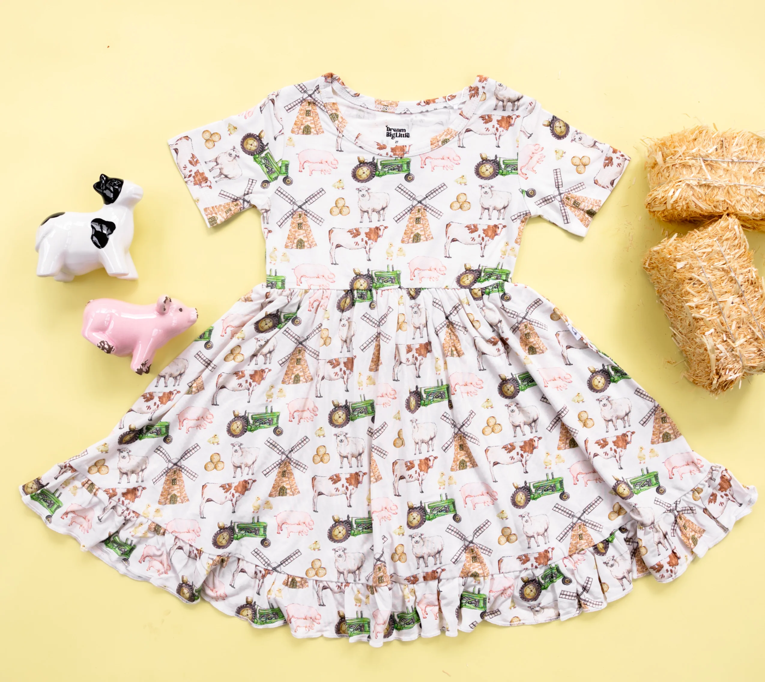 FARM LOVIN' DREAM RUFFLE DRESS - Image 7
