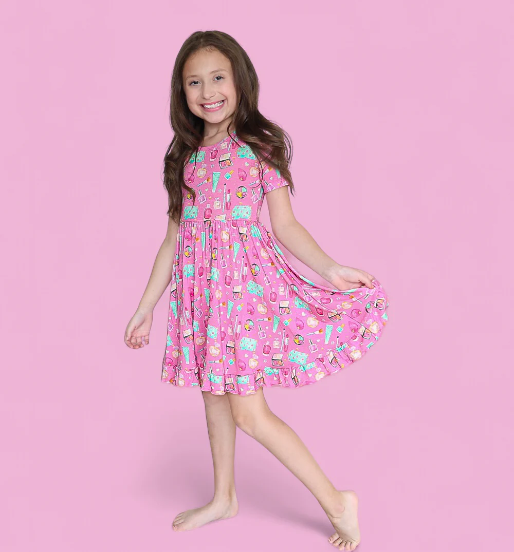 GLAMOUR MAGIC DREAM RUFFLE DRESS - Image 3