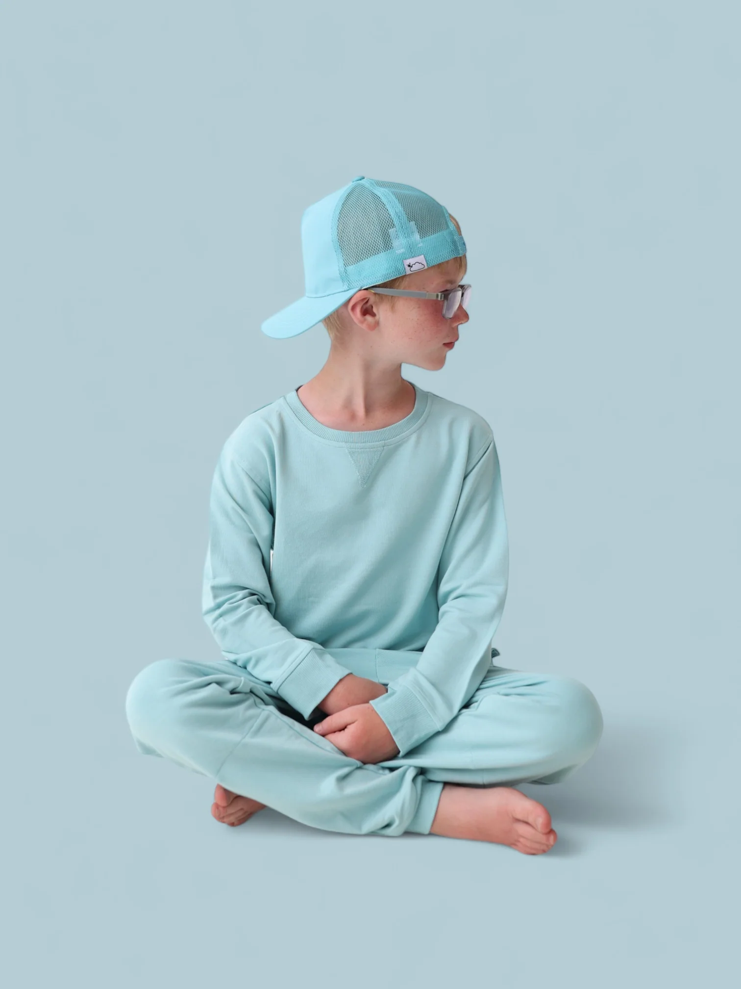 HAZY BLUE DREAM TRUCKER HAT - Image 12