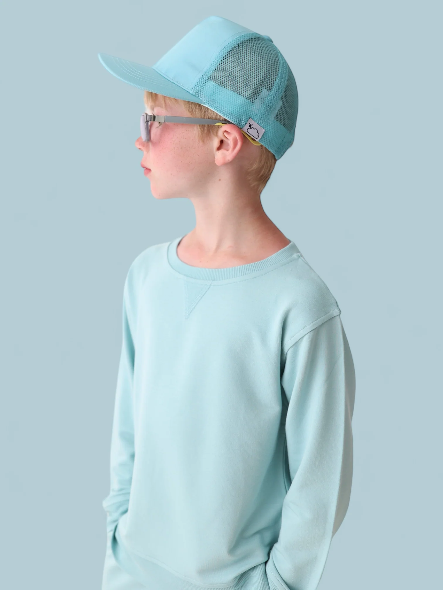 HAZY BLUE DREAM TRUCKER HAT - Image 13