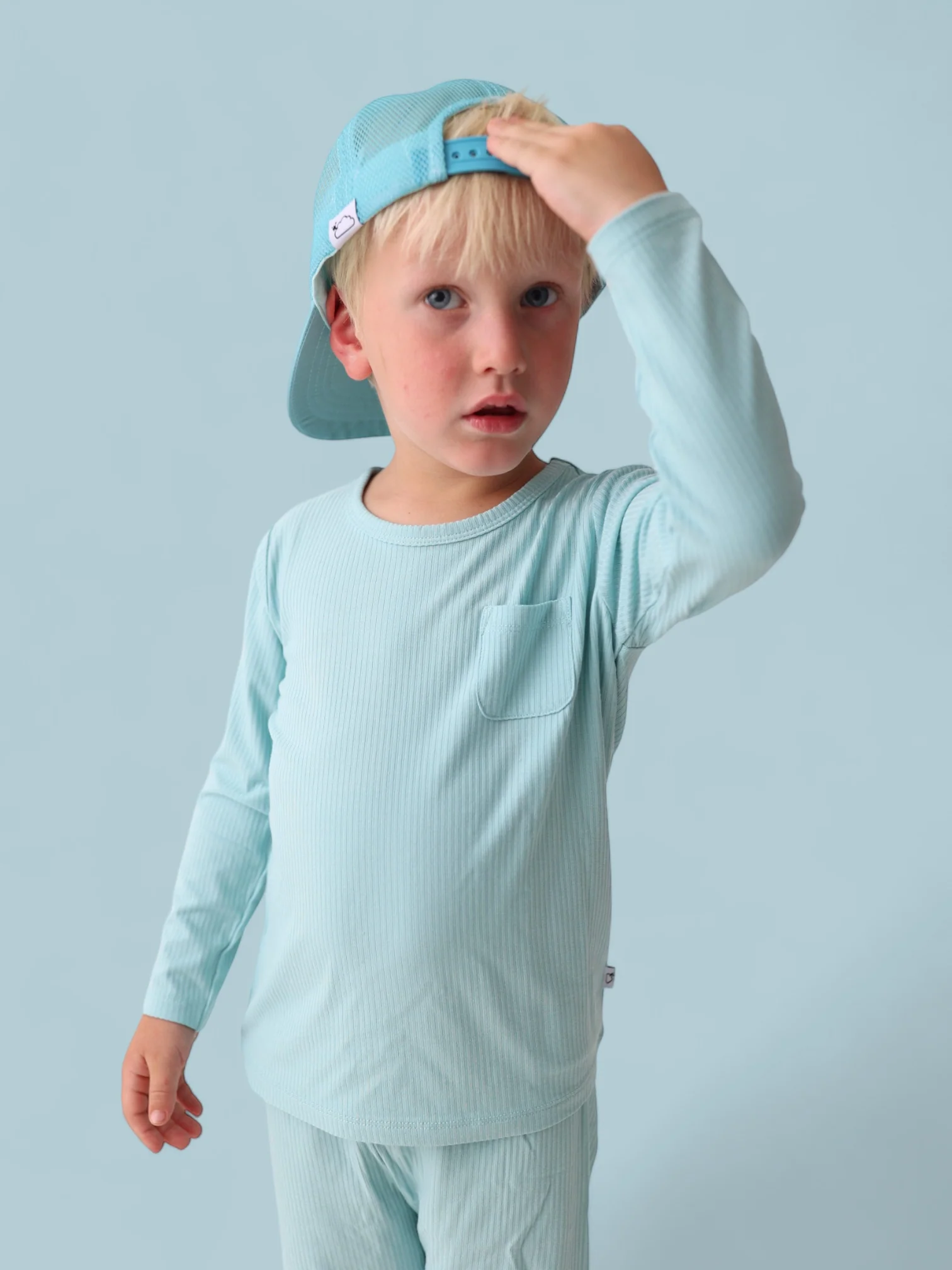 HAZY BLUE DREAM TRUCKER HAT - Image 8
