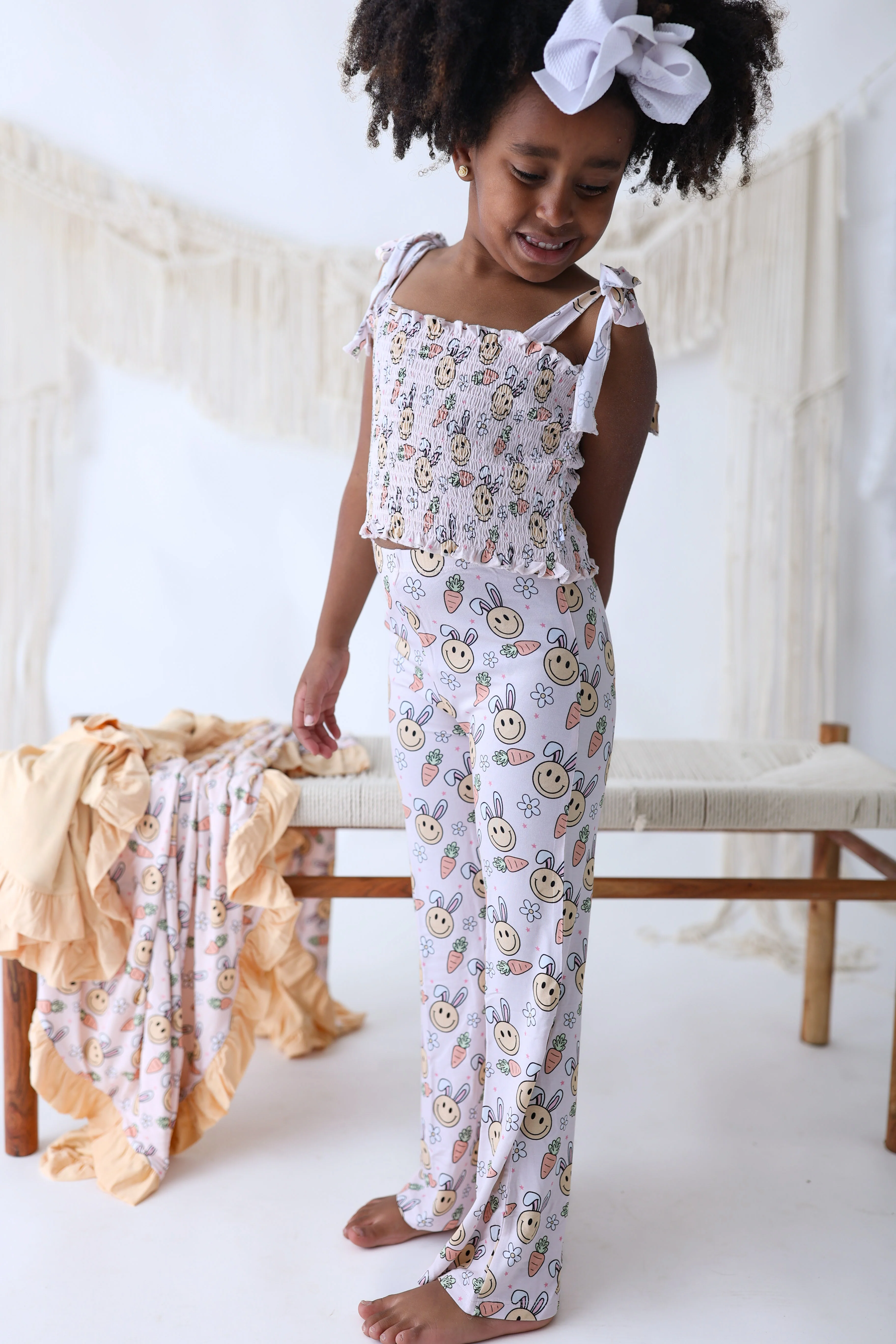 HOP TO IT DREAM SMOCKED FLARE SET - Image 5