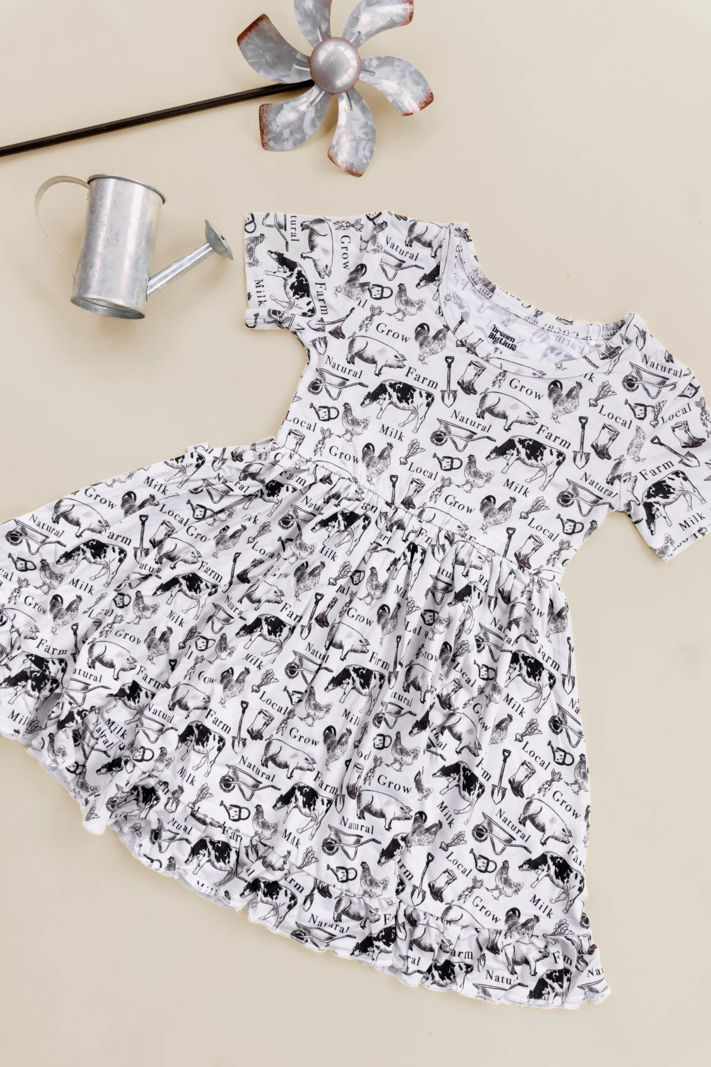 LOCALLY GROWN DREAM RUFFLE DRESS - Image 3