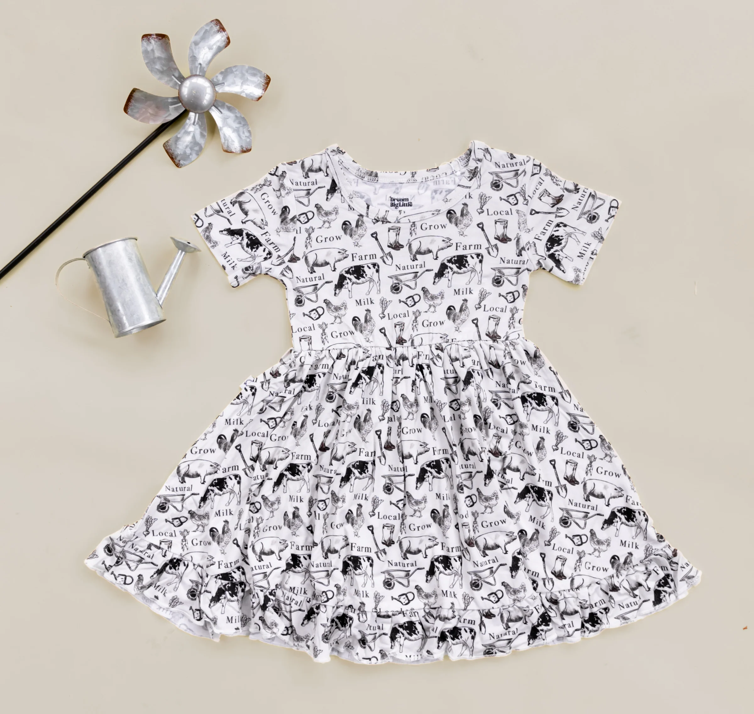 LOCALLY GROWN DREAM RUFFLE DRESS - Image 8
