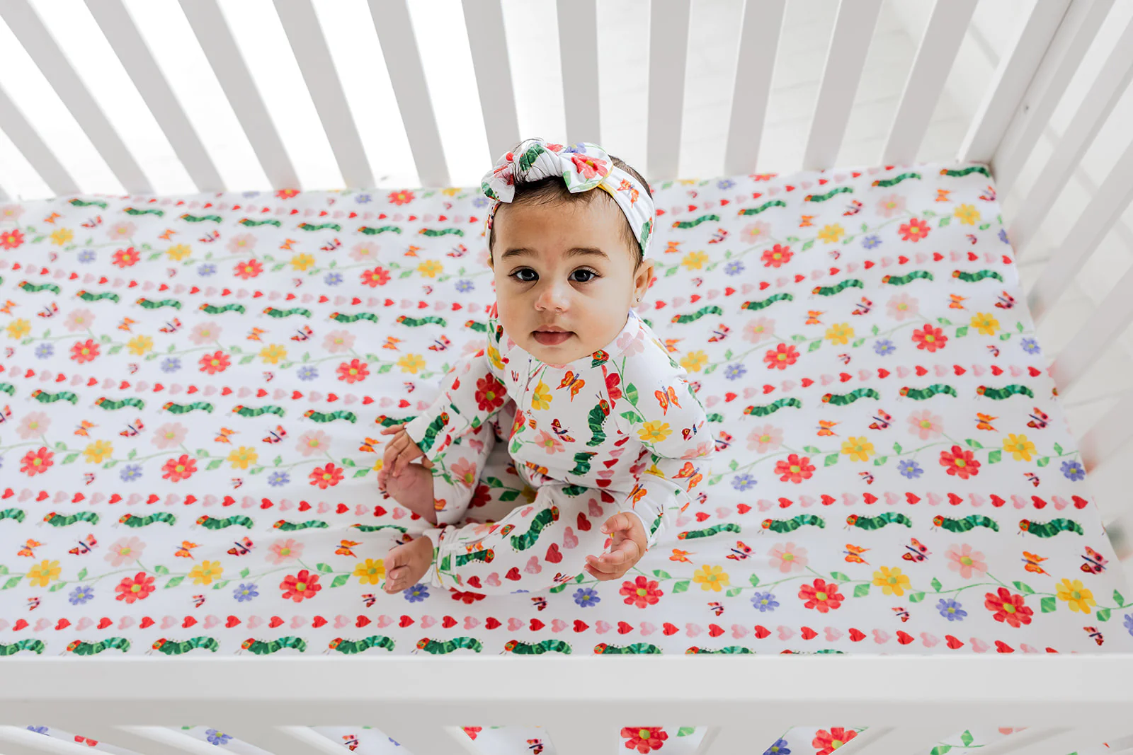 LOVEBUG BLOOMS DREAM CRIB SHEET - Image 3
