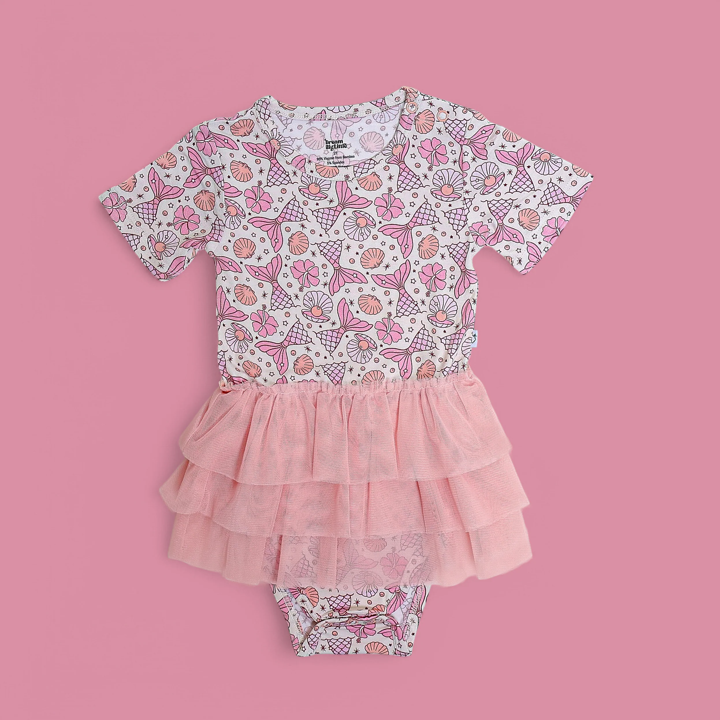 MAGICAL MERMAID DREAM TUTU BODYSUIT DRESS - Image 2
