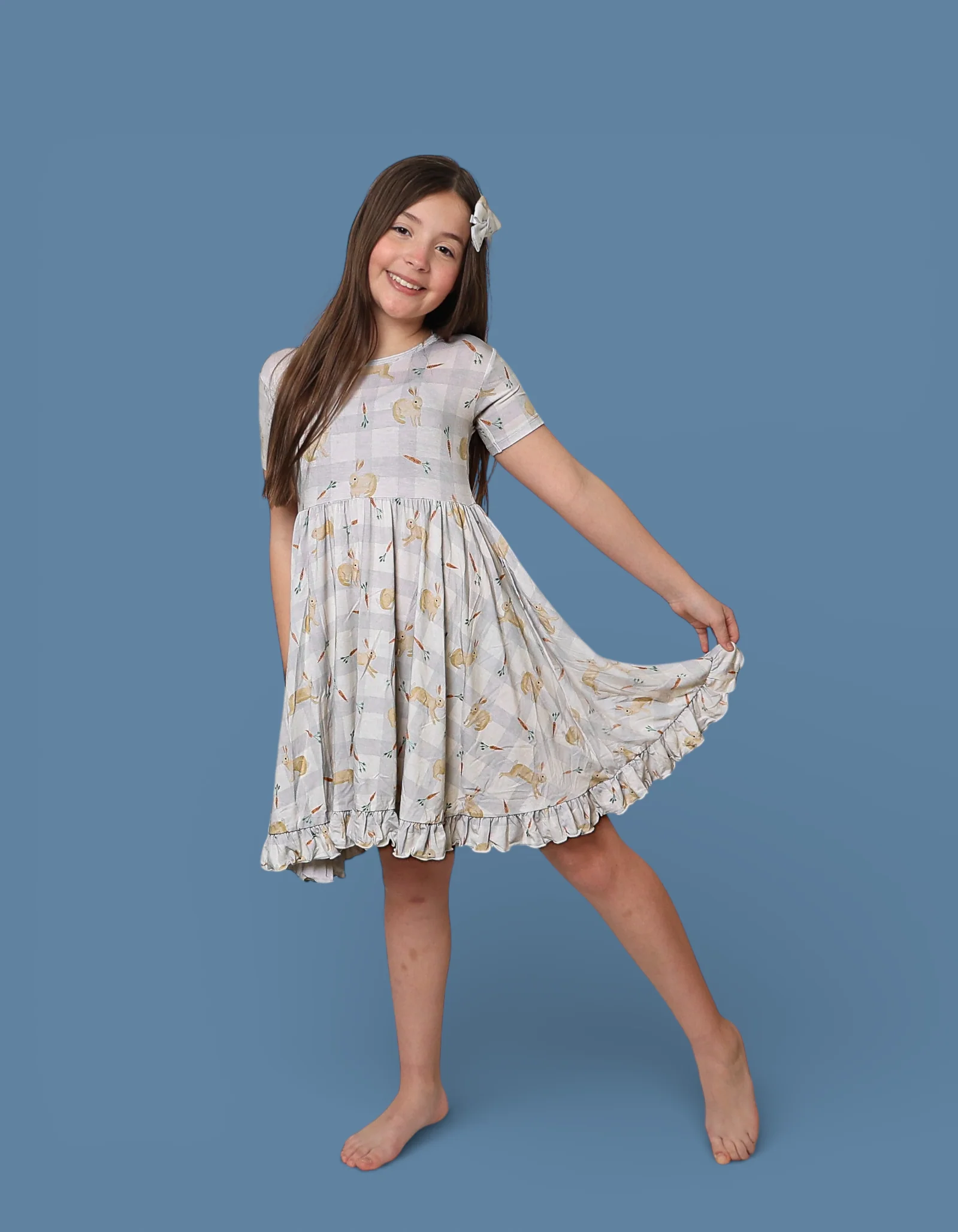 MEADOW HOP DREAM RUFFLE DRESS - Image 8