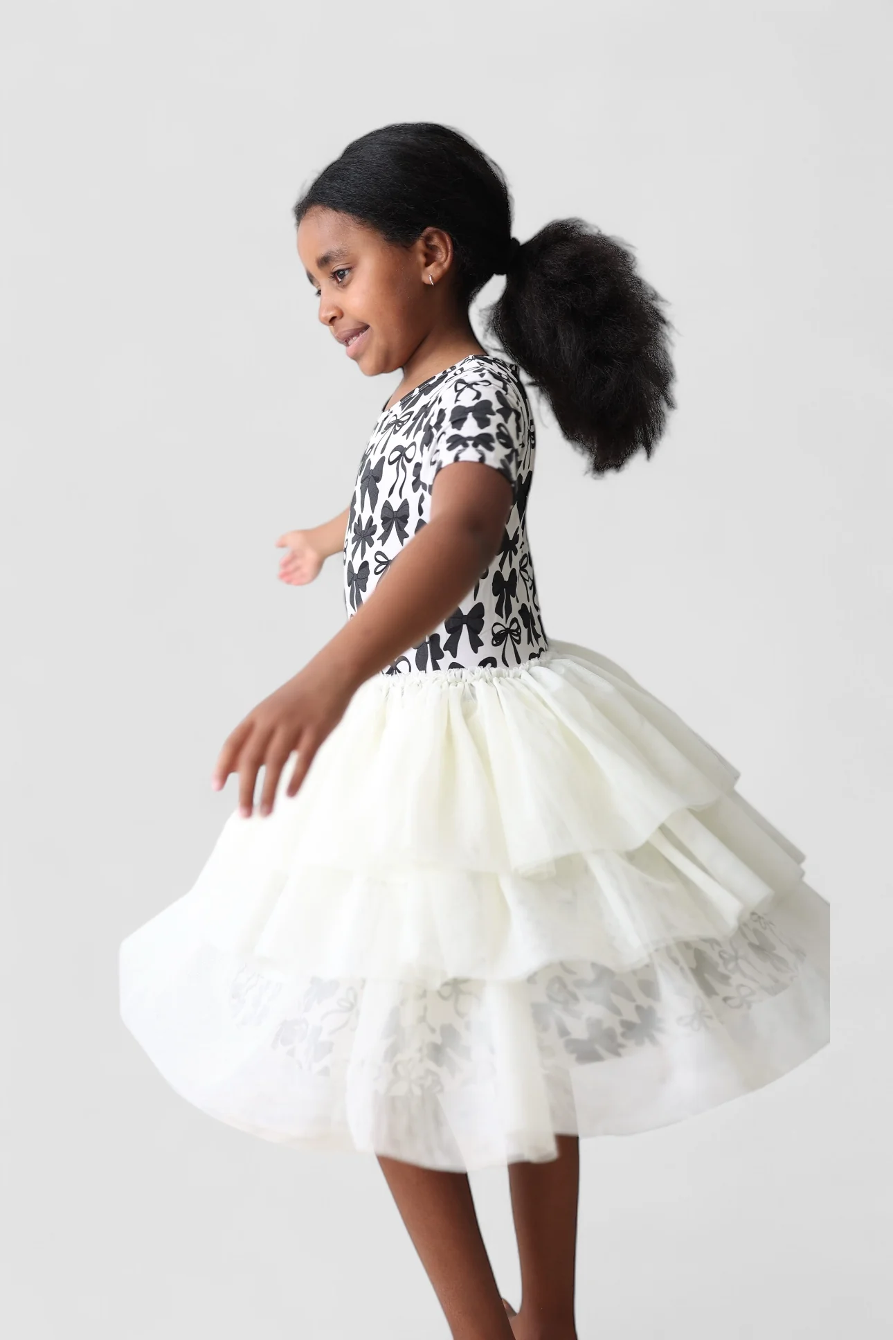 NEUTRAL BOWS DREAM TUTU DRESS - Image 12