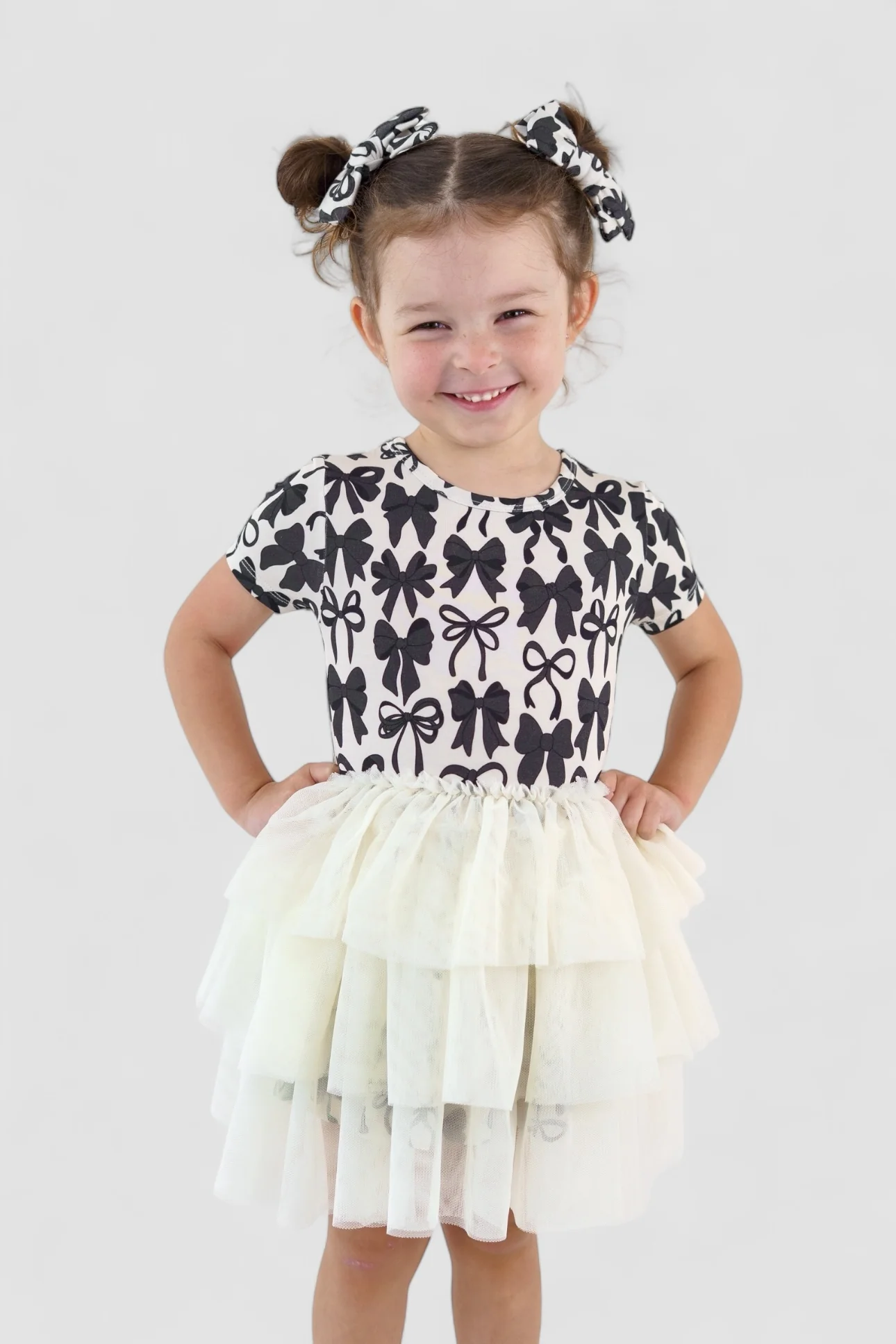 NEUTRAL BOWS DREAM TUTU DRESS - Image 17