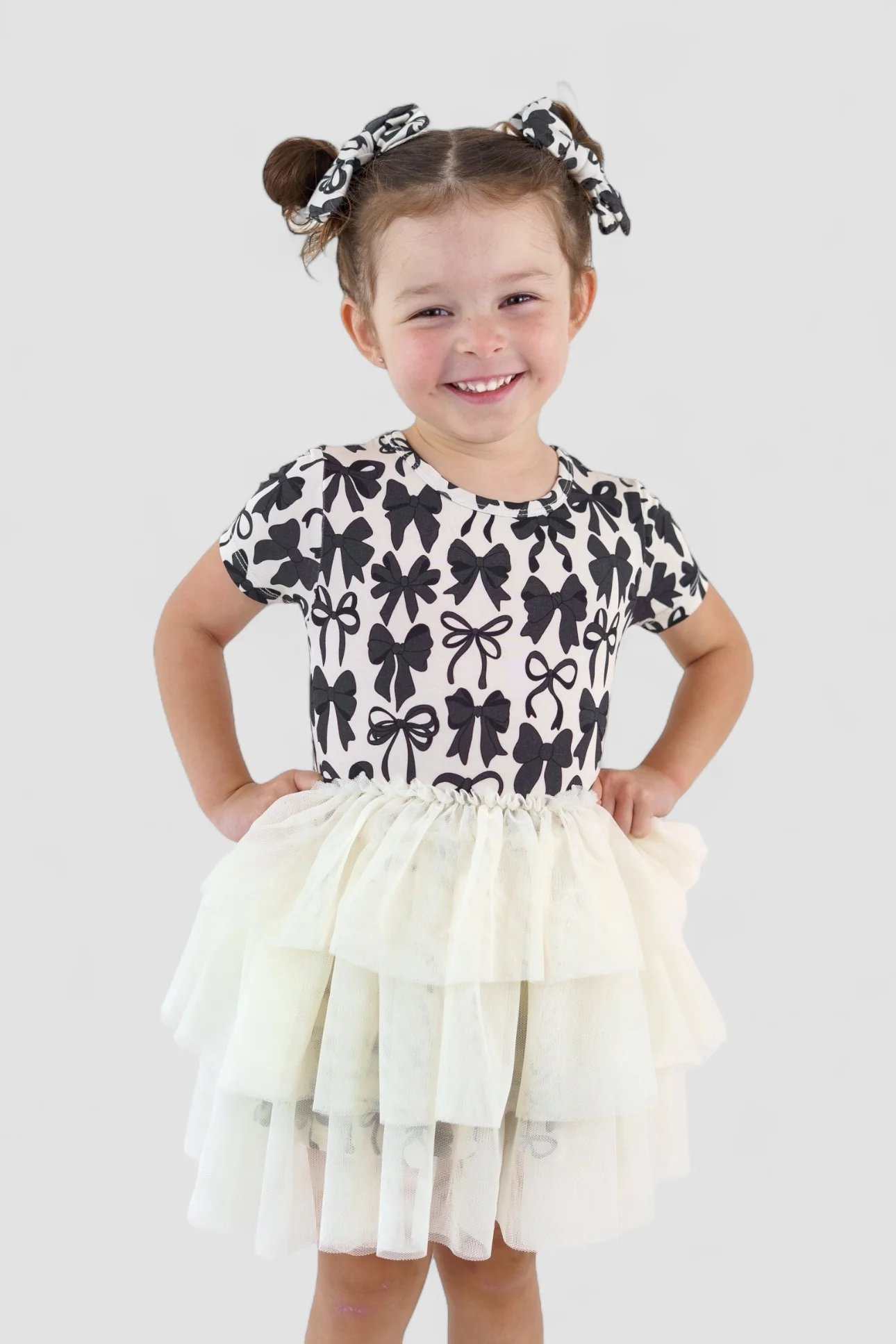 NEUTRAL BOWS DREAM TUTU DRESS - Image 18