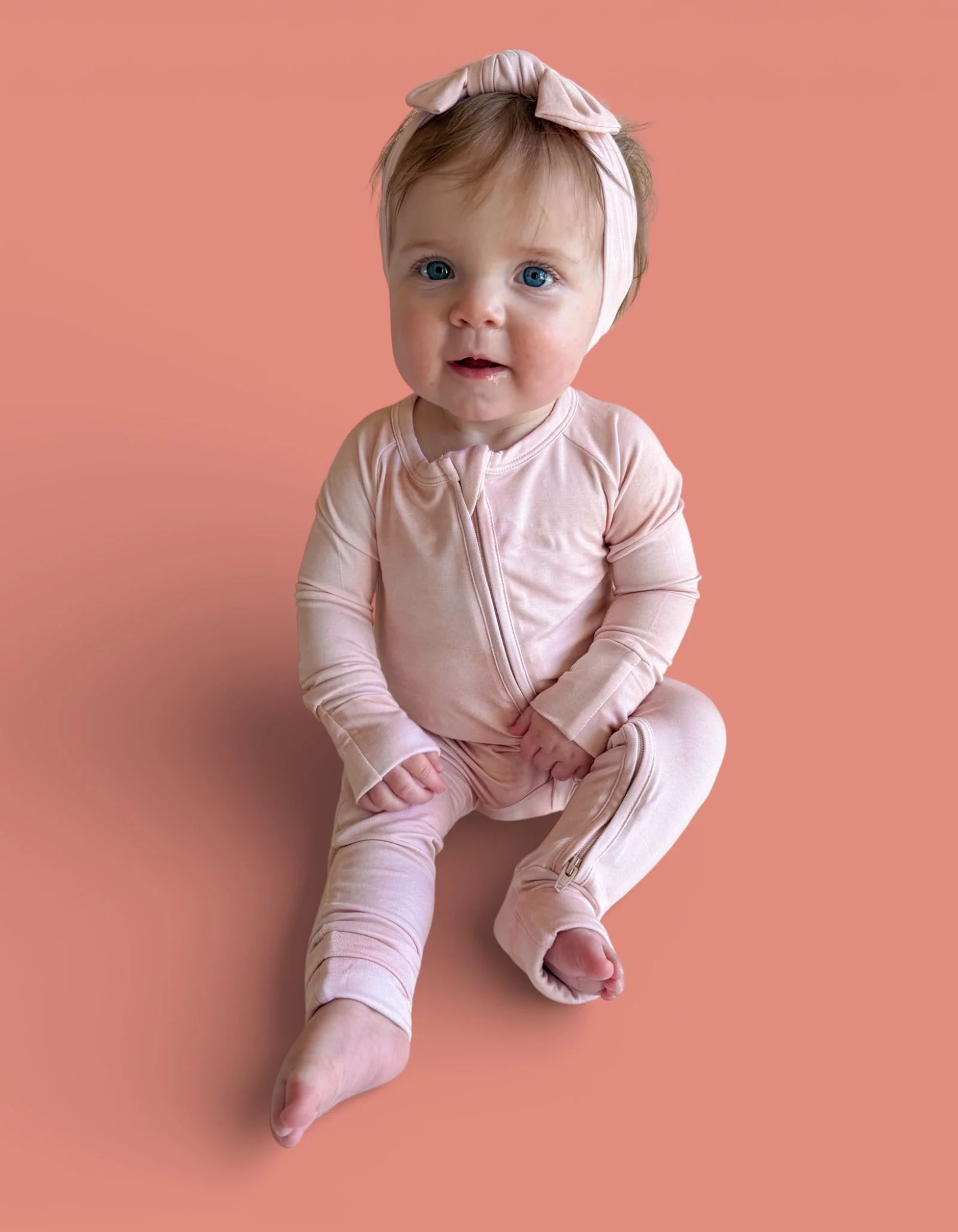 ORANGE CREAMSICLE DREAM ROMPER - Image 3