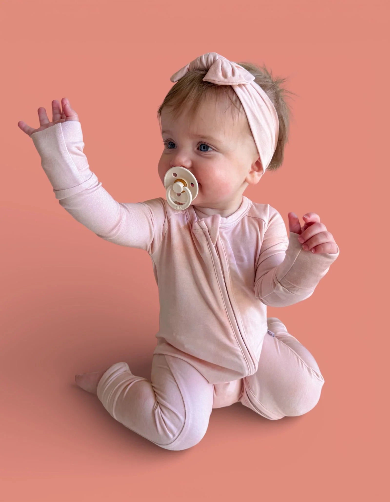 ORANGE CREAMSICLE DREAM ROMPER - Image 4