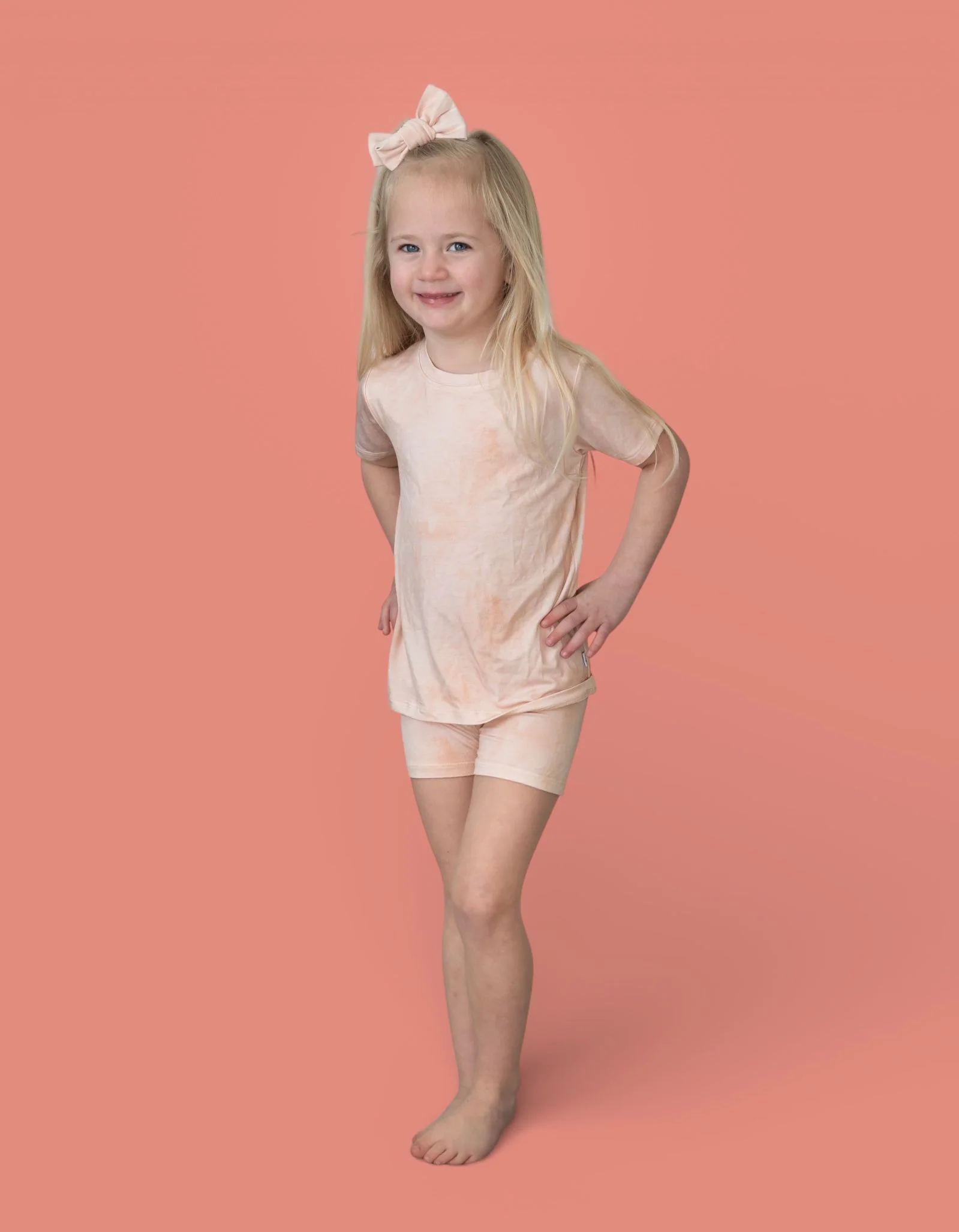 ORANGE CREAMSICLE DREAM SHORT SET - Image 3