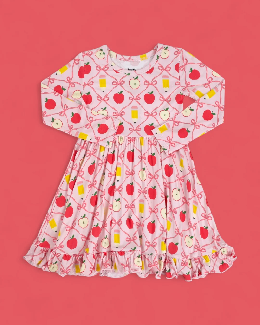 PENCILS & BOWS DREAM RUFFLE DRESS - Image 2