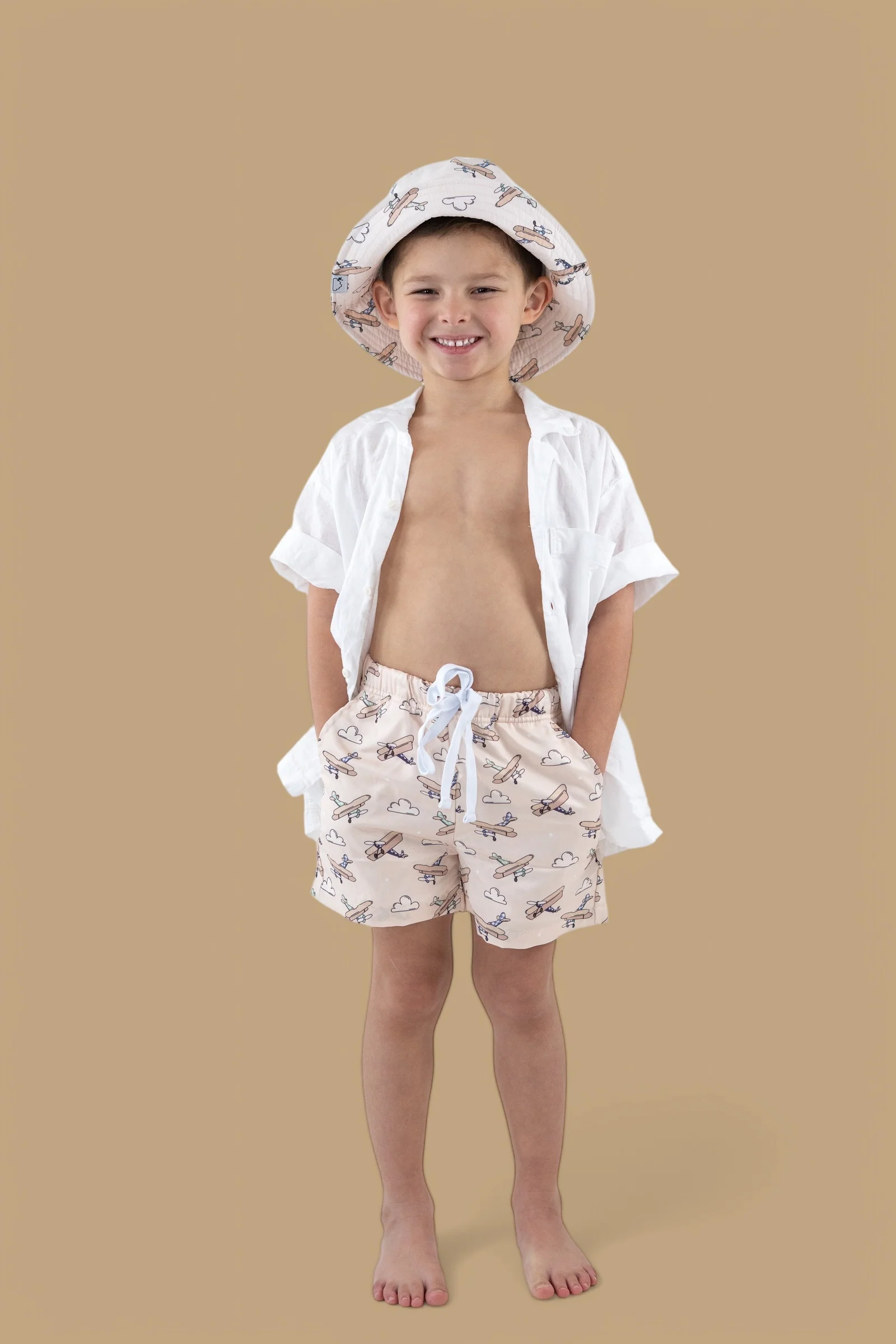PLANE FUN BOY'S DREAM SWIM TRUNKS - Image 12