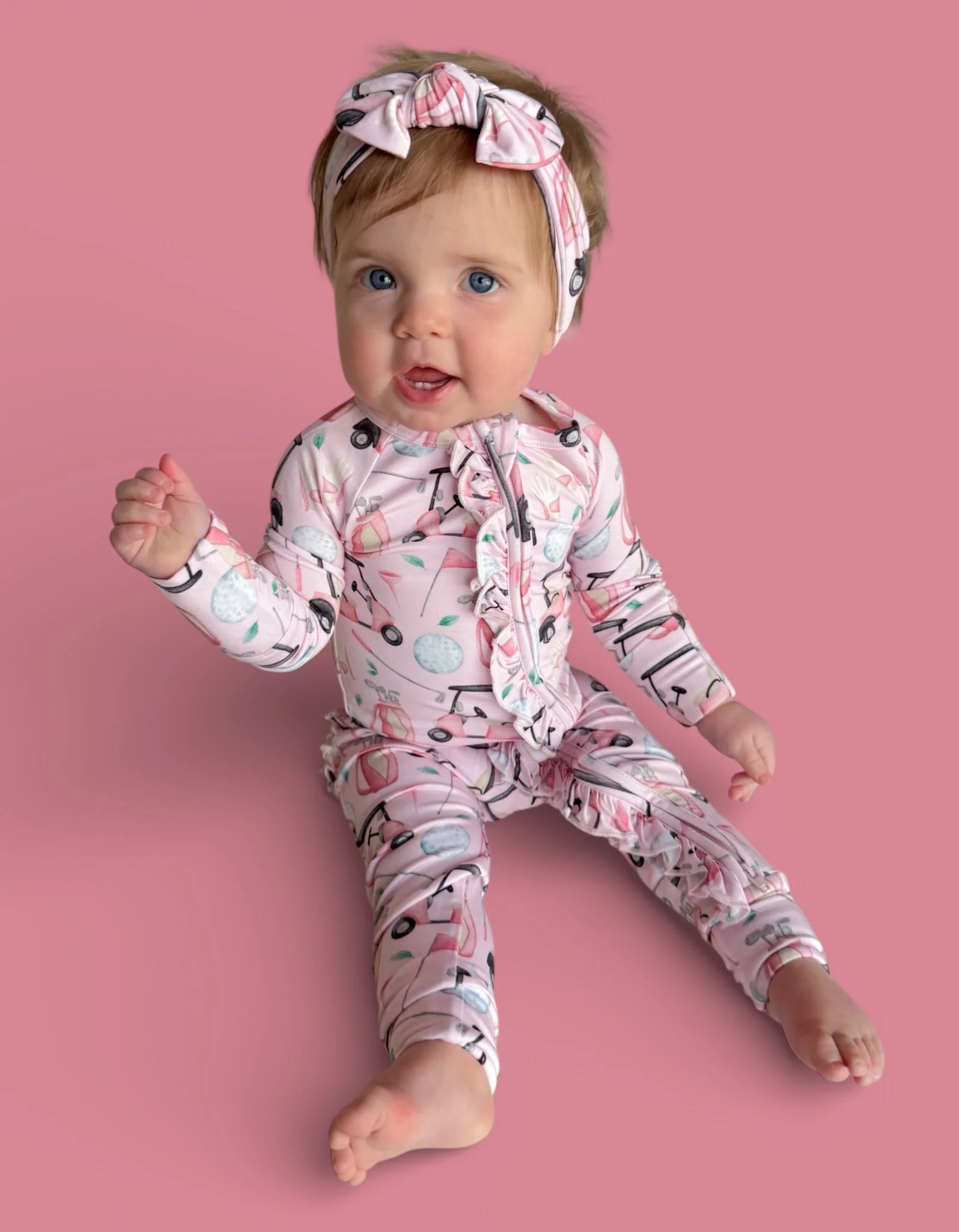PRETTY AND PAR DREAM RUFFLE ROMPER - Image 3