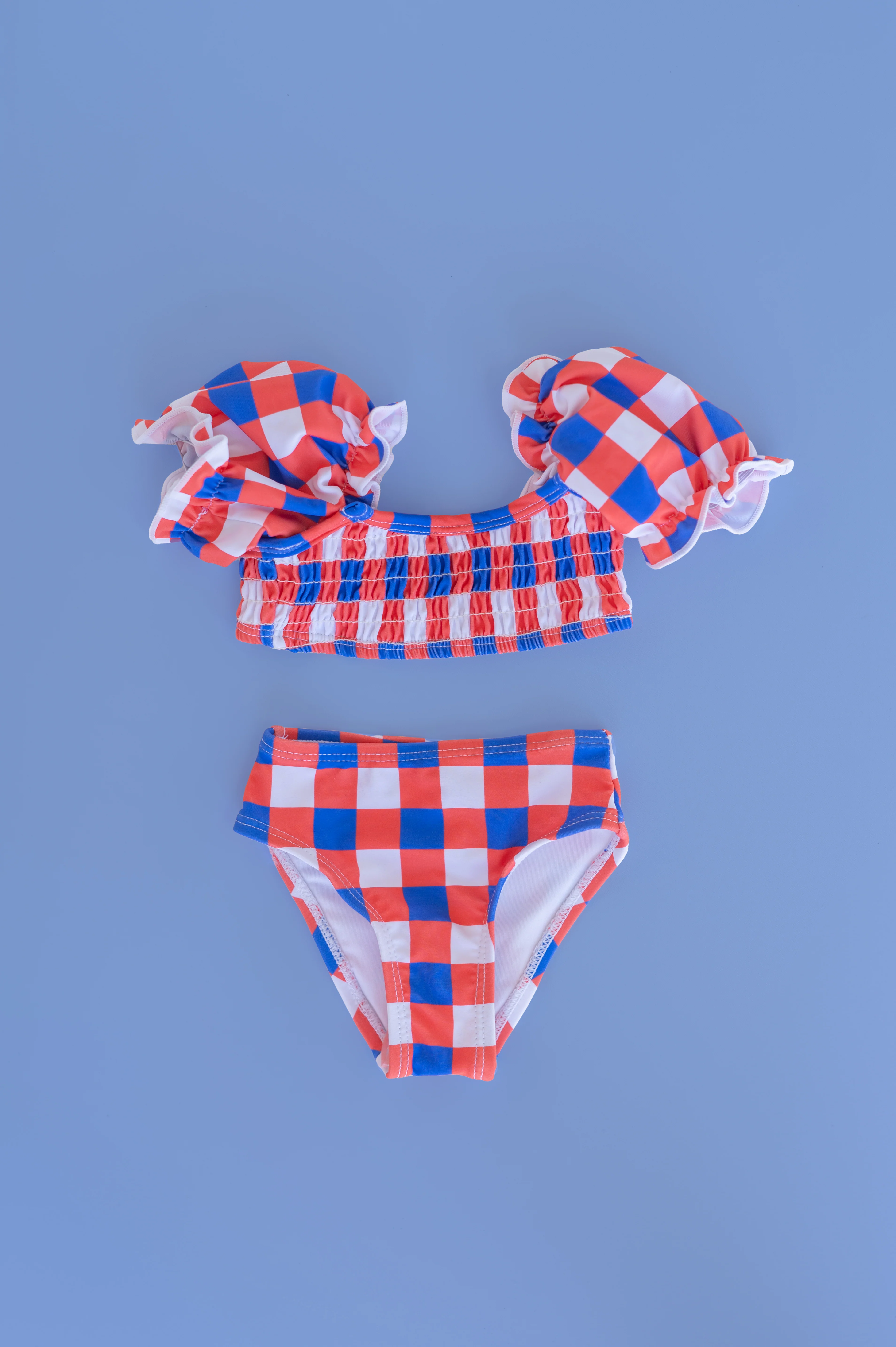 RED, WHITE & TRUMAN DREAM OFF THE SHOULDER SWIM SUIT - Image 5