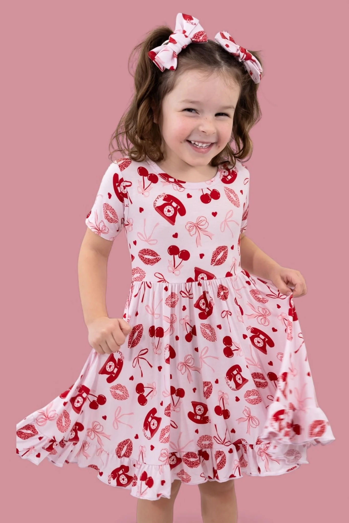 SEALED WITH LOVE DREAM RUFFLE DRESS