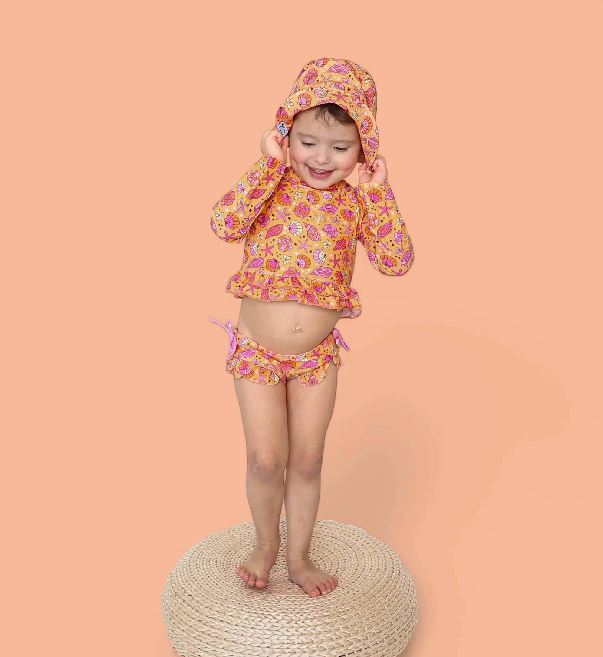 SHELLO SUMMER DREAM SMOCKED TANKINI TWO PIECE SWIM SUIT - Image 20