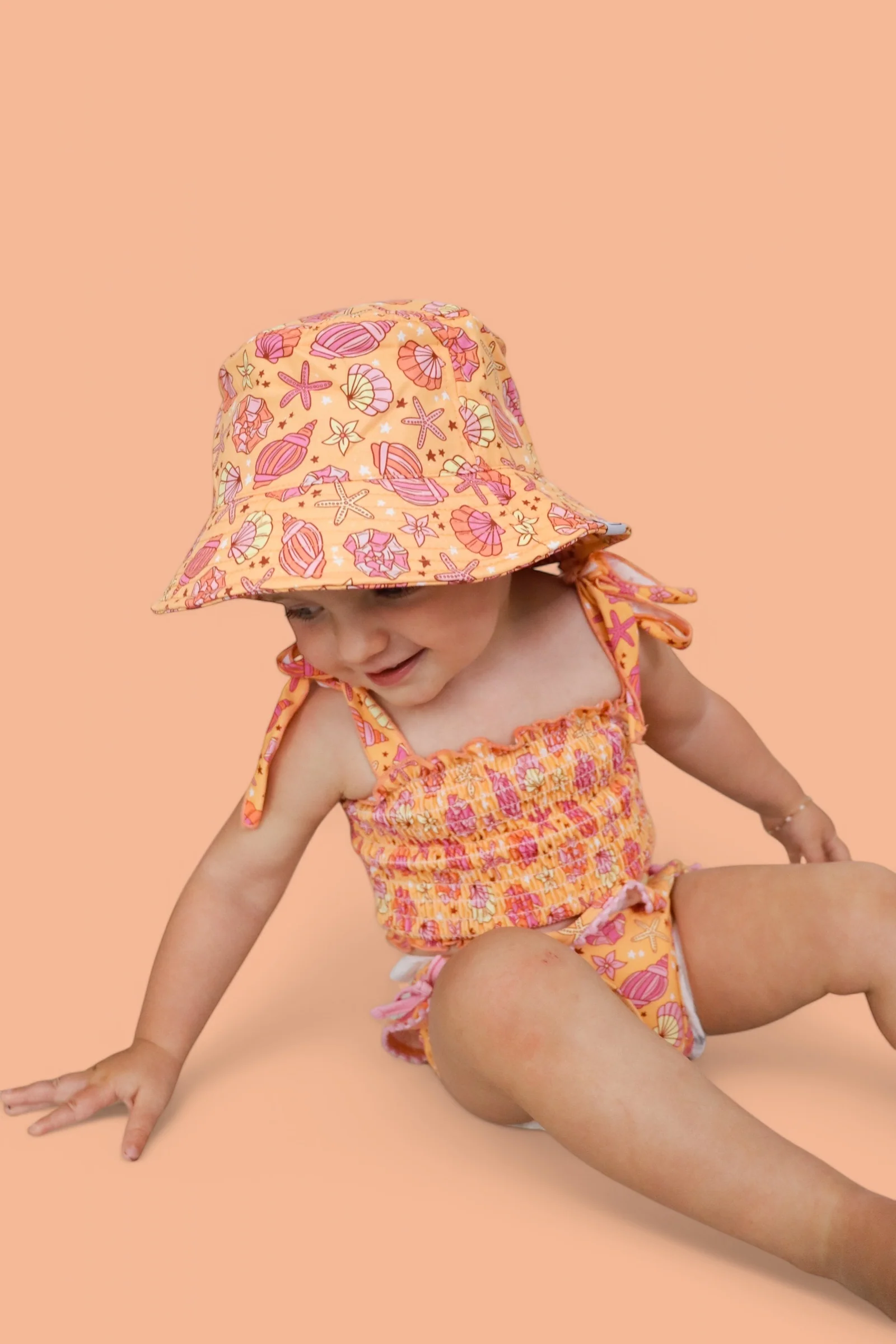 SHELLO SUMMER DREAM SMOCKED TANKINI TWO PIECE SWIM SUIT - Image 3