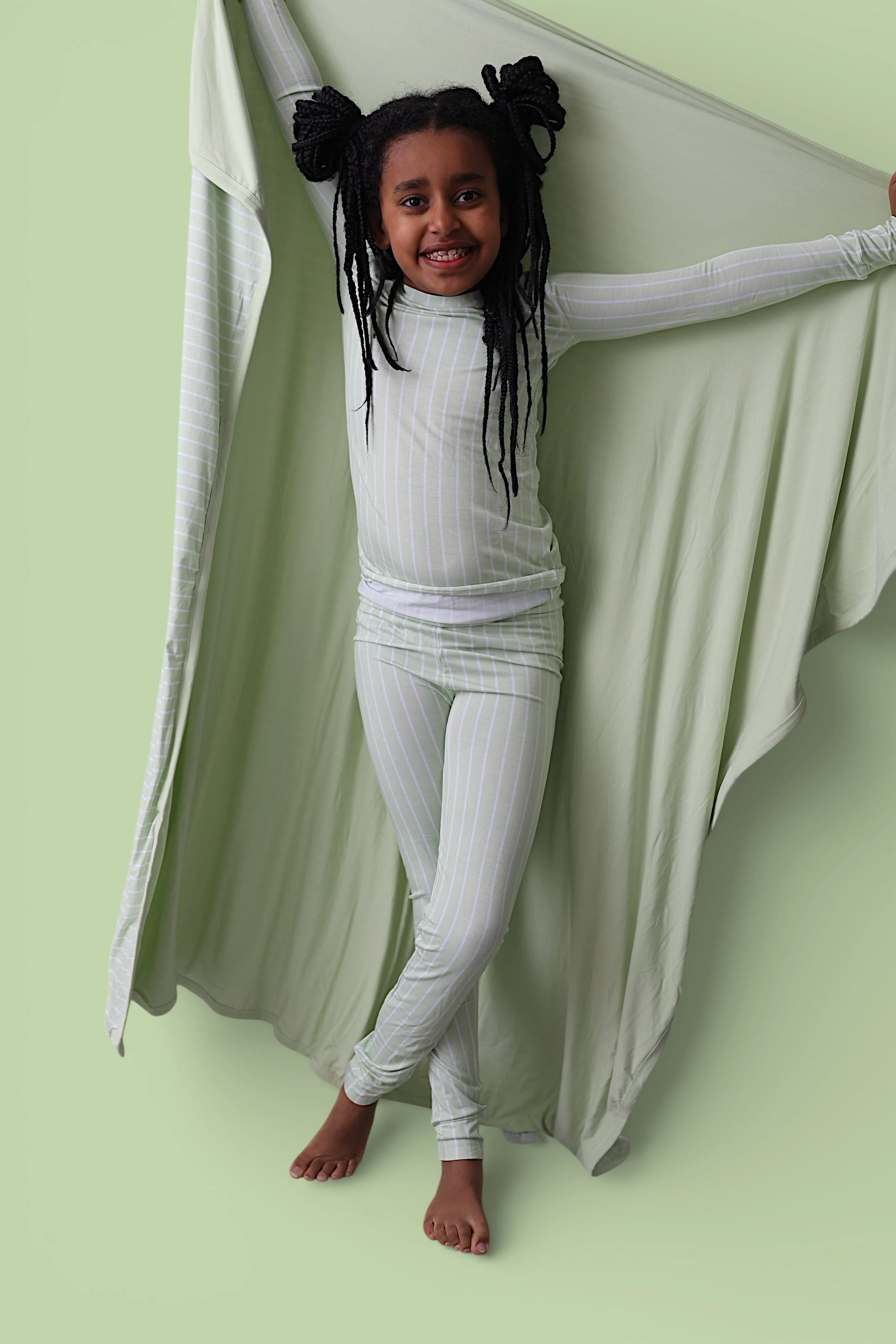 SPRINGTIME STRIPE DREAM BLANKET - Image 4