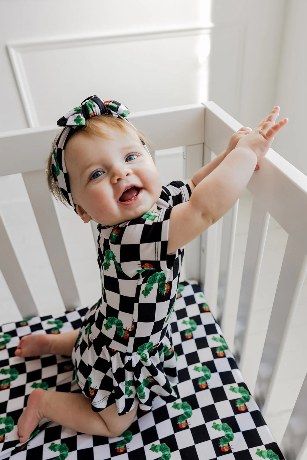 CATERPILLAR CHECK DREAM BODYSUIT DRESS - Image 5