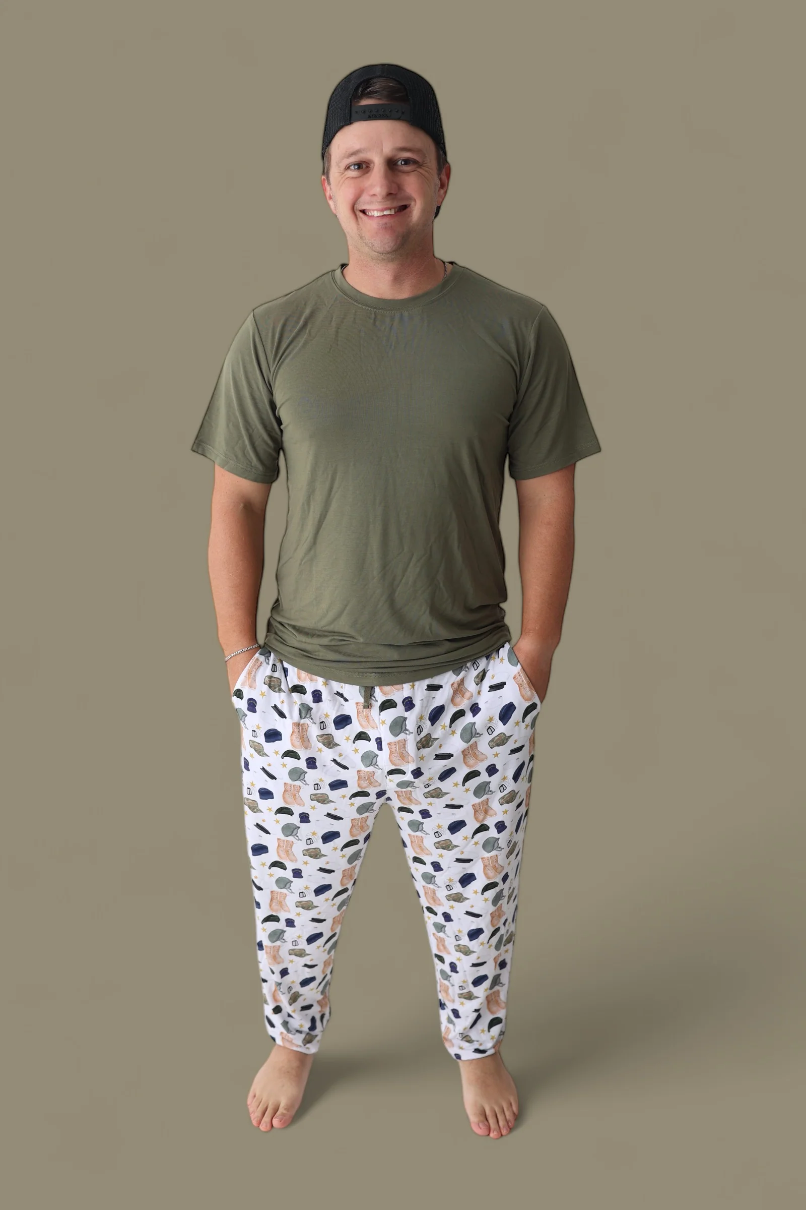 THANK YOU FOR YOUR SERVICE SHORT SLEEVE MEN'S DREAM JOGGER SET - Image 11