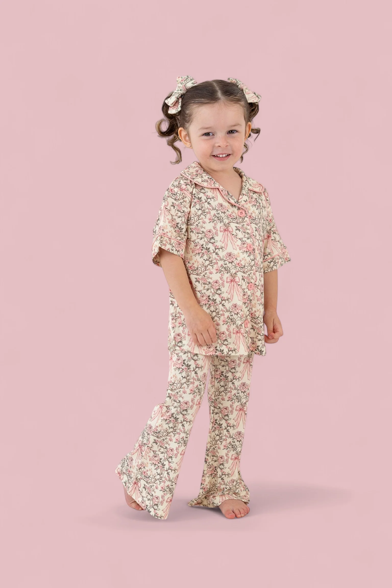 VICTORIAN BLOOM DREAM GIRL'S FLARE SET - Image 11