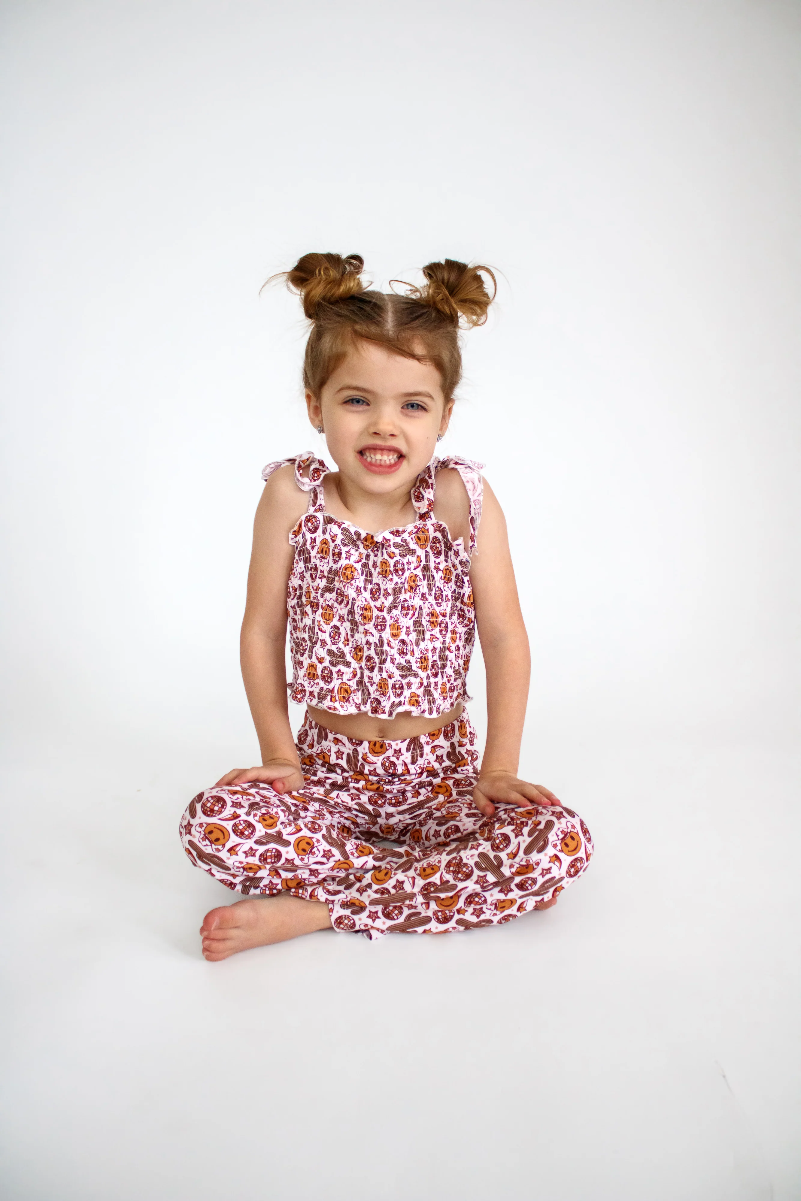 WESTERN DREAMZZZ DREAM SMOCKED FLARE SET - Image 5